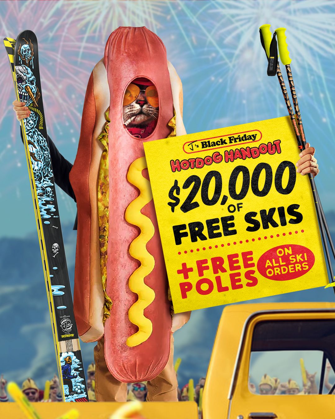 $20,000 BLACK FRIDAY HOTDOG HANDOUT!!!