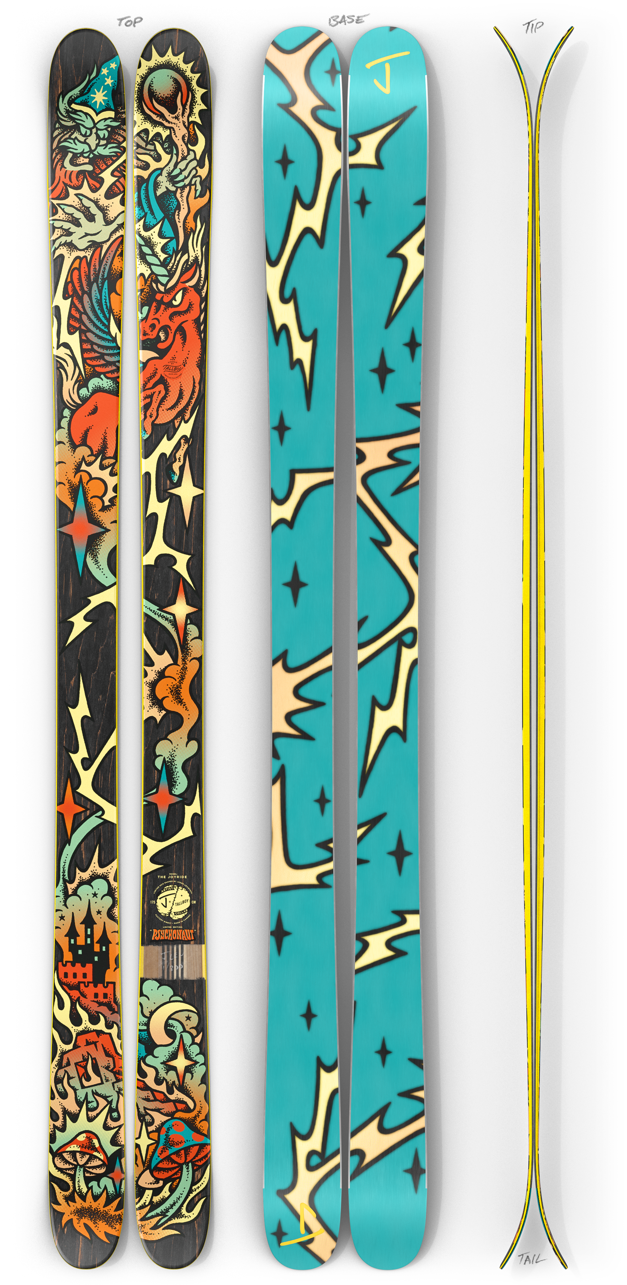 The Joyride "PSYCHONAUT" Tallboy x J Collab