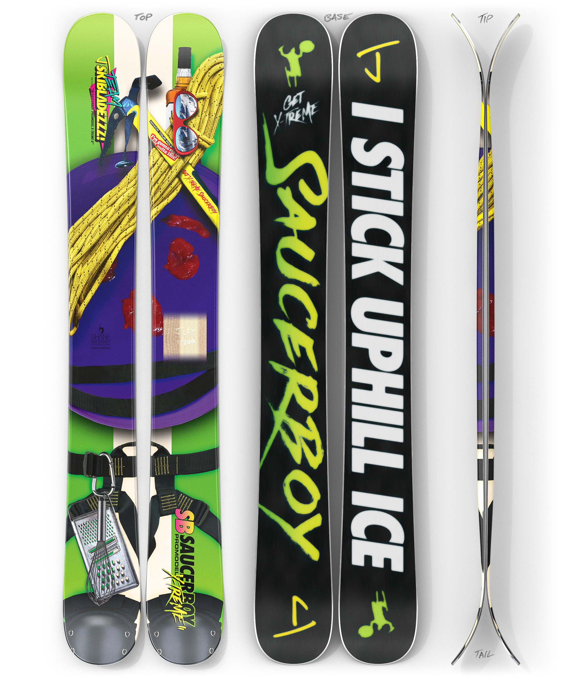 Team Skibladezzz "SB SAUCERBOY PROMODEL X-TREME II"