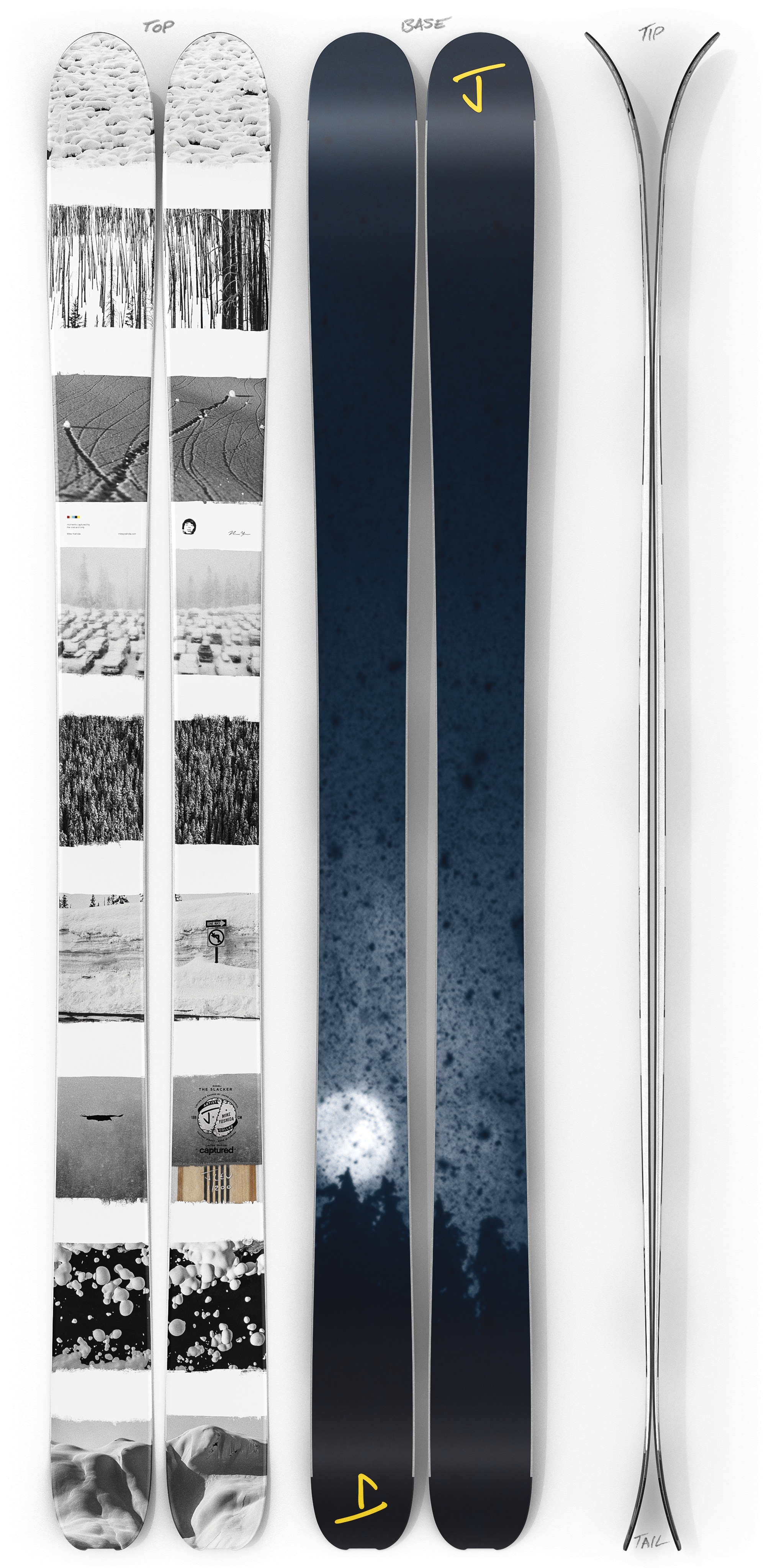 The Slacker "CAPTURED" Mike Yoshida x J Collab Limited Edition Ski