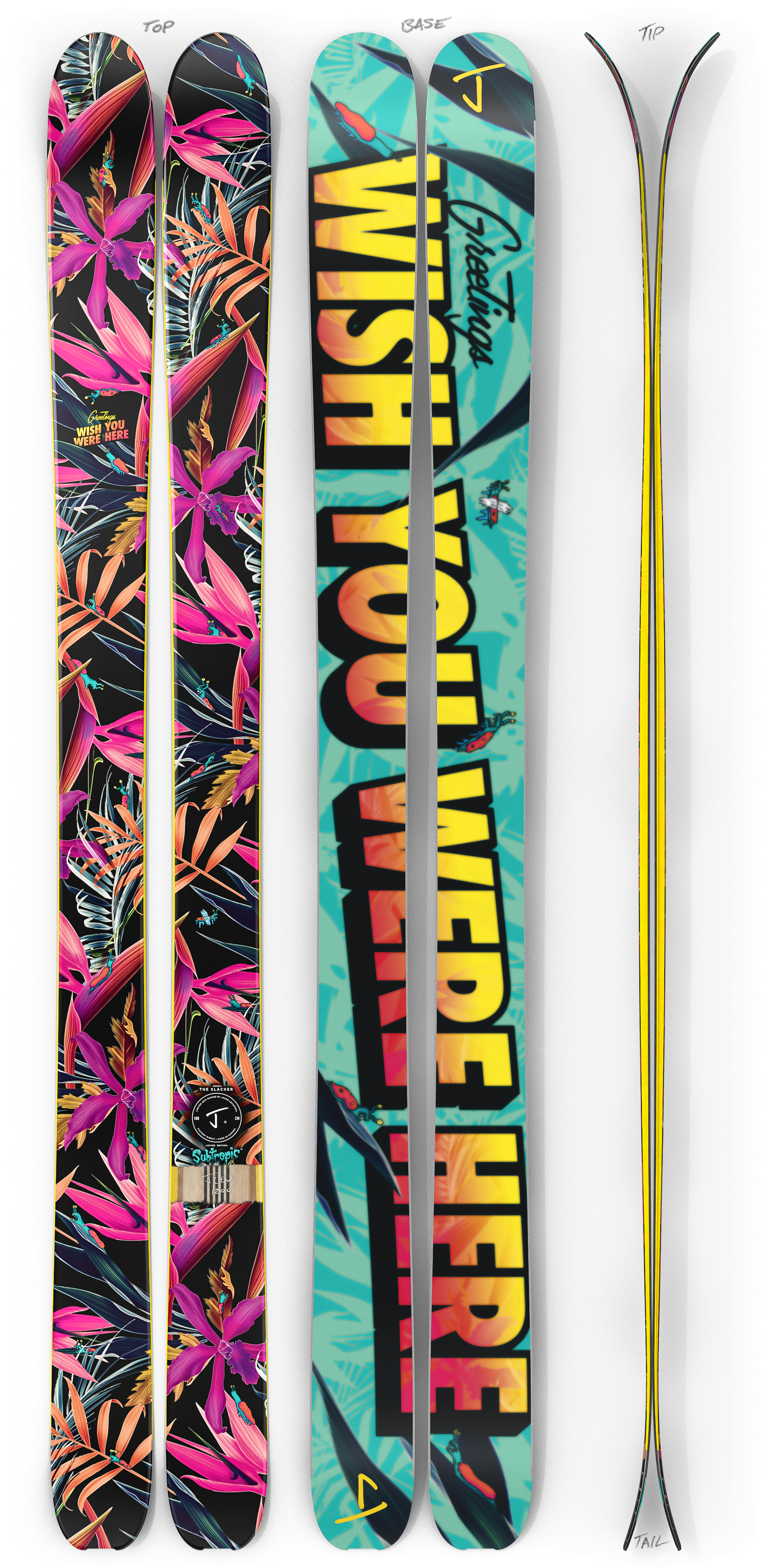 The Slacker "SUBTROPIC" Limited Edition Ski