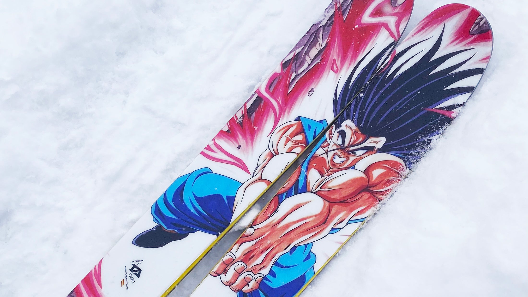 The Joyride "SHOWDOWN" Vinny Gagnier x J Collab Limited Edition Ski