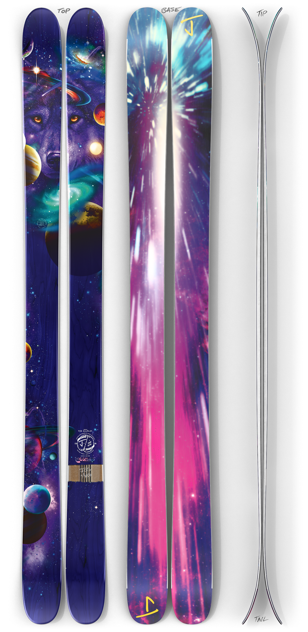 The Allplay "COSMOS" Tami Alba x J Collab Limited Edition Ski