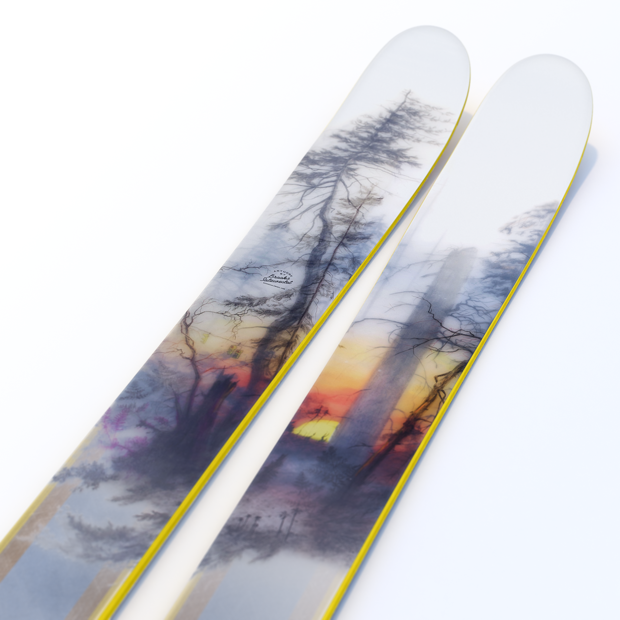 The Hotshot "SUNRISE" Brooks Salzwedel x J Collab Limited Edition Ski