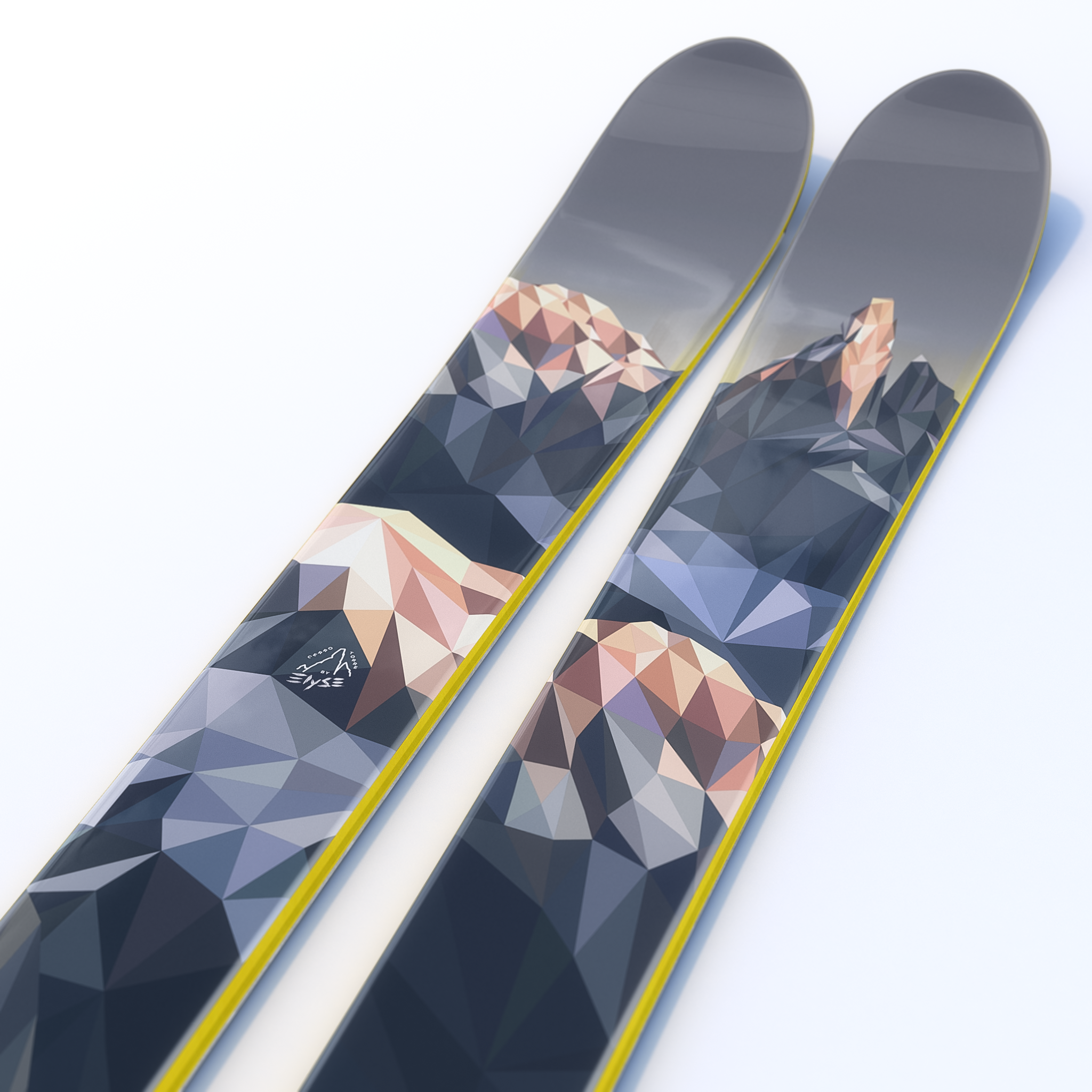 The Masterblaster "CERRO TORRE" Elyse Dodge x J Collab Limited Edition Ski