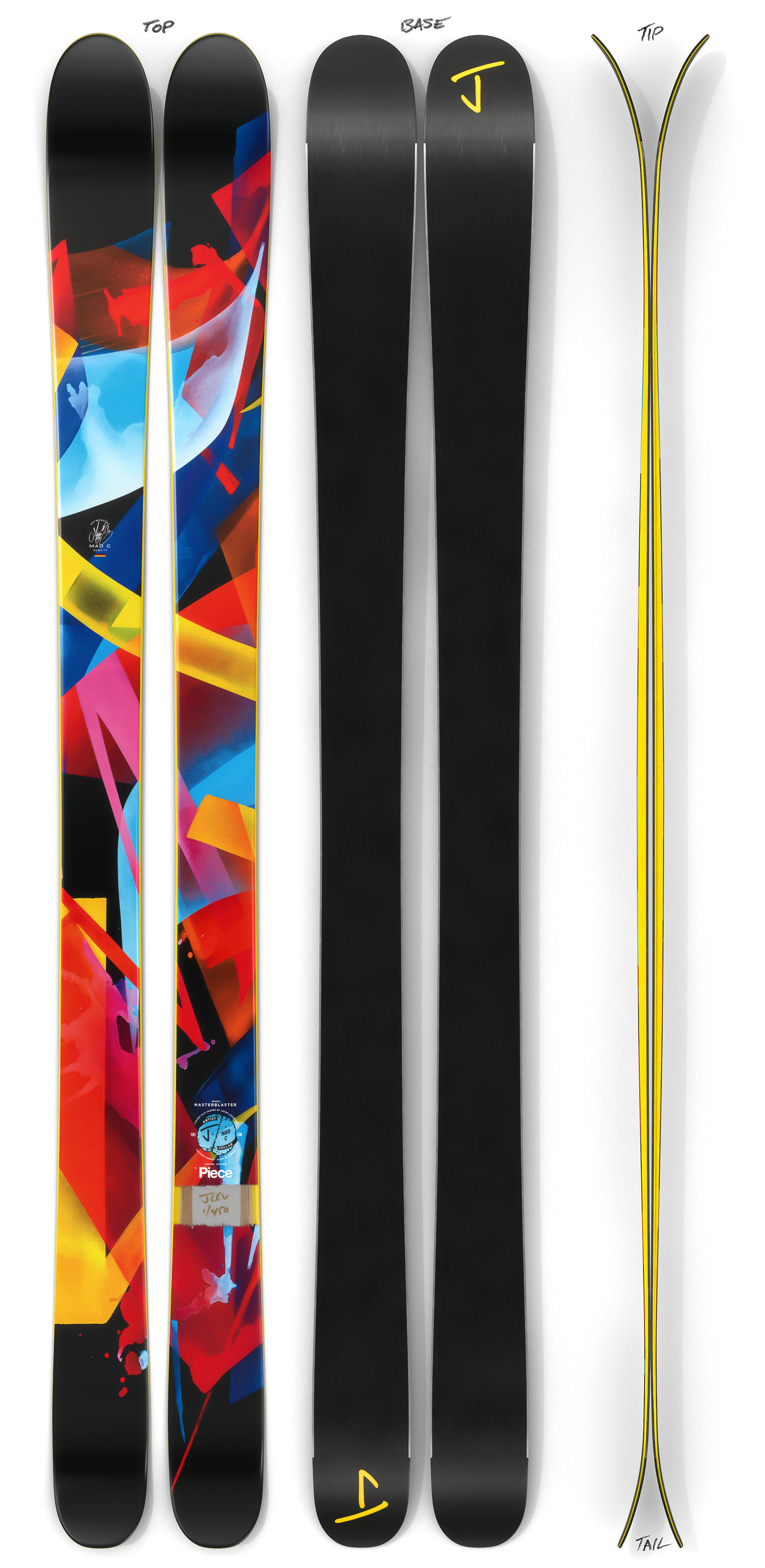 The Masterblaster "PIECE" MadC x J Collab Limited Edition Ski