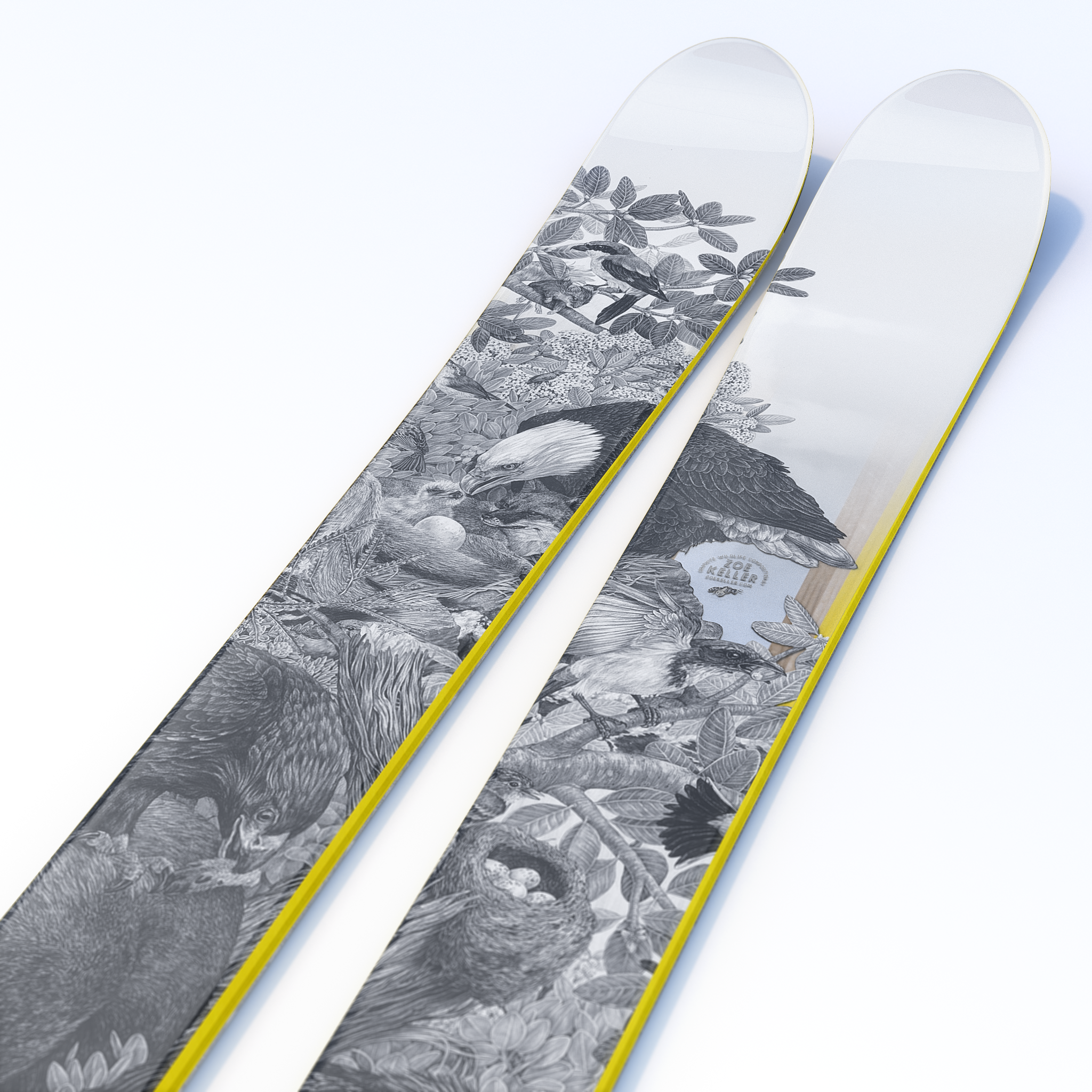 The Masterblaster "SANTA CRUZ" Zoe Keller x J Collab Limited Edition Ski