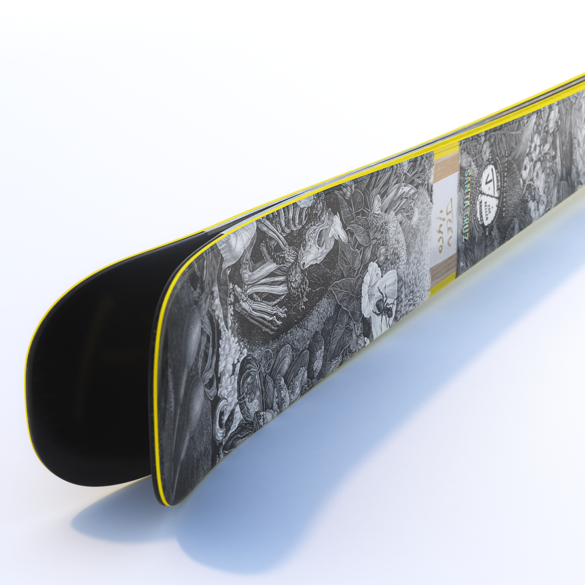 The Masterblaster "SANTA CRUZ" Zoe Keller x J Collab Limited Edition Ski