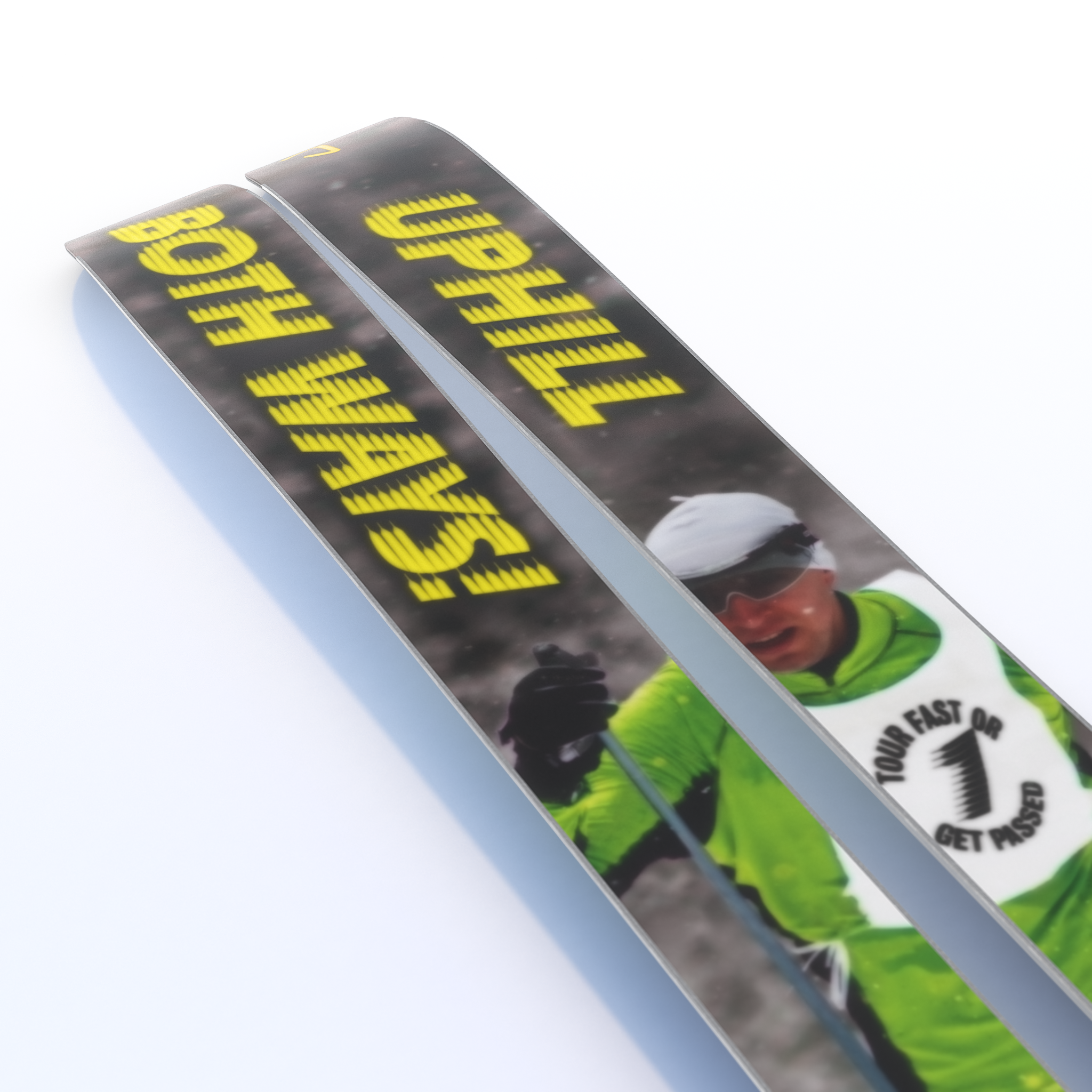 The Slacker "UPHILL BOTH WAYS" Ahmet's Bro x J Collab Limited Edition Ski