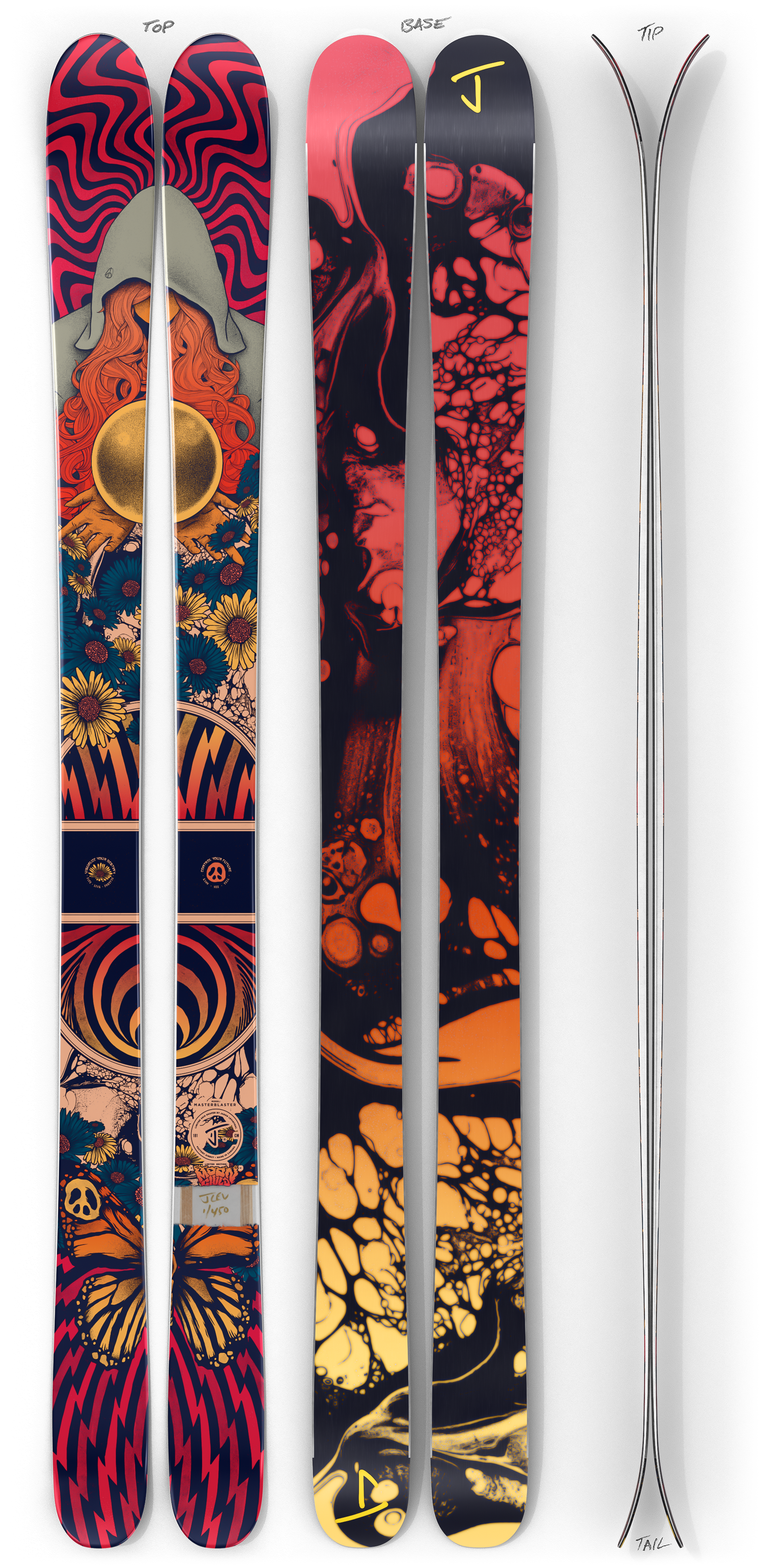 The Masterblaster "MOONCHILD" Limited Edition Ski