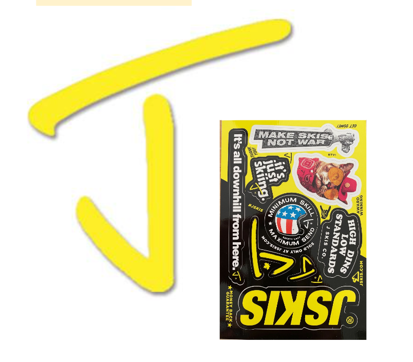 8" Die-Cut Sticker Pack