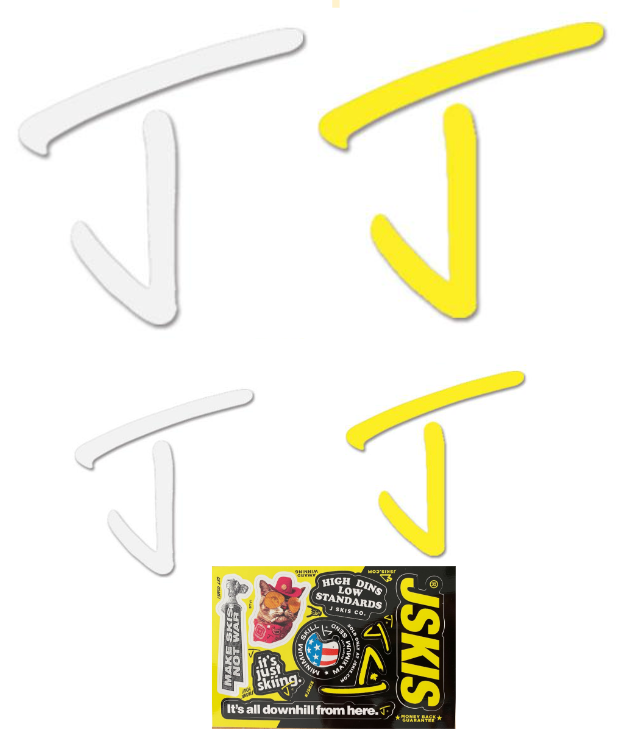 2" & 4" Die-Cut Sticker Pack